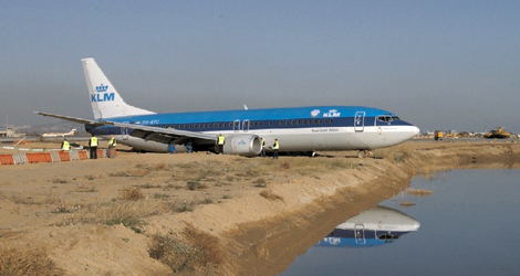 KLM 1673 조류충돌
