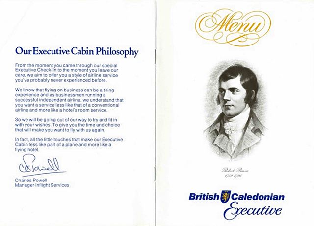British Caledonian Executive Cabin