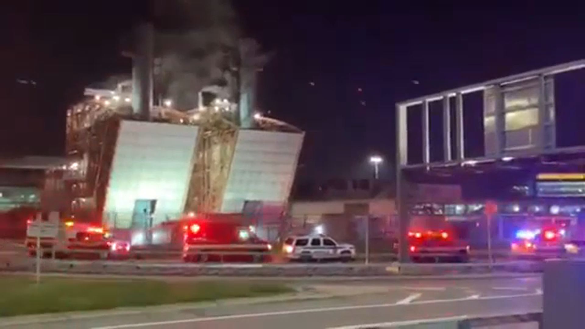 JFK Terminal 1 Fire