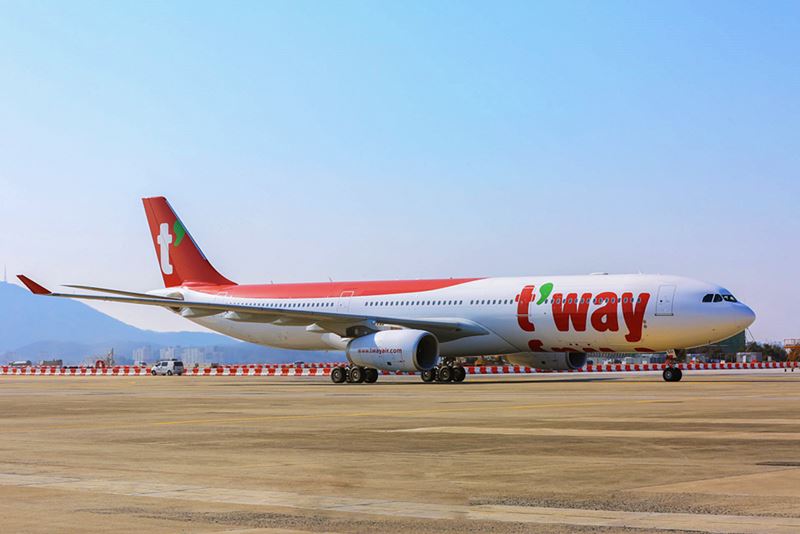 티웨이항공 첫 번째 A330-300