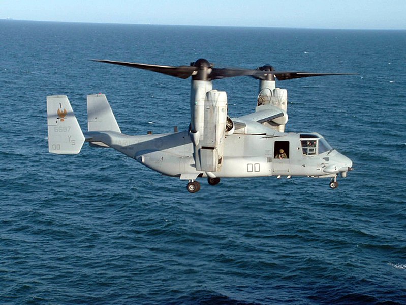 US Navy N-5180F 015 A Marin V-22 Osprey