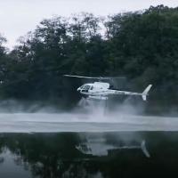 민간 헬기, 호수에 추락 조종사 사망