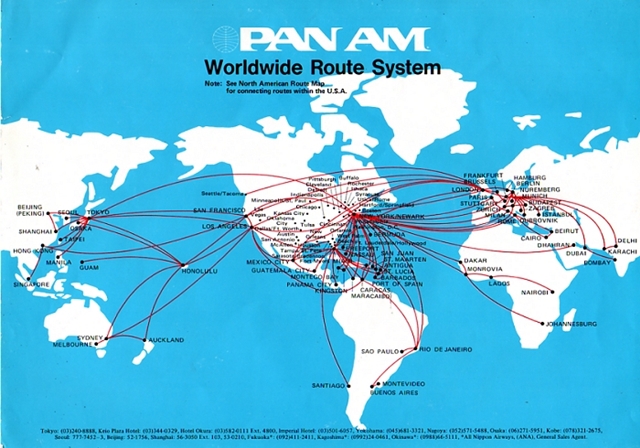 Pan Am 루트맵